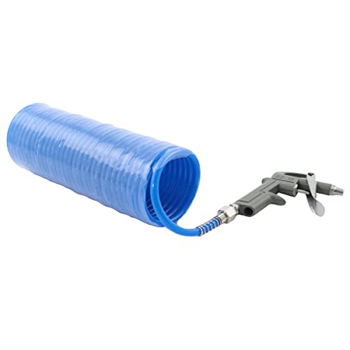 Quality Air Dust Blow Gun with 7.6M 25 FT Recoil Hose AT037, Blue - Image 2