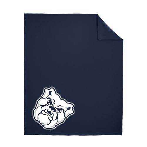 Sport Your Gear Butler Bulldogs Fleece Sweatshirt Blanket – Officially Licensed NCAA Cozy Throw for Game Day, Dorm, Couch & Travel – Bulldogs Fan Gift