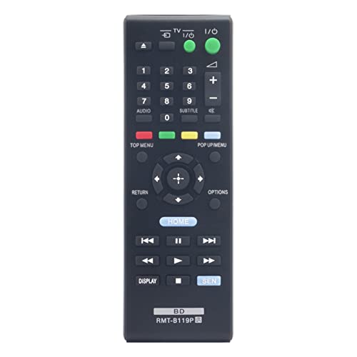 ALLIMITY RMT B119P Replace Remote Control fit for Sony Blu-ray Disc Player BDP-S1100 BDP-S4100B BDP-S1100B BDP-S5100 BDP-S4100 BDP-S390B BDP-S490 BDP-S3100 BDP-S390 BDP-S590 - Image 2