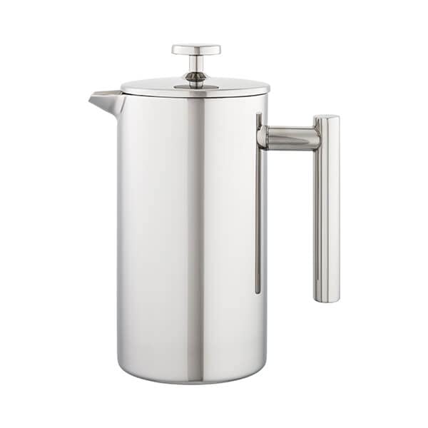 Stellar Double Wall Stainless Steel Cafetiere - 900ml Stainless Steel Insulated French Press Coffee Maker