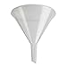 Karter Scientific 210S3 Natural PP Plastic Funnels, Short Stem, 65mm (Pack of 25)