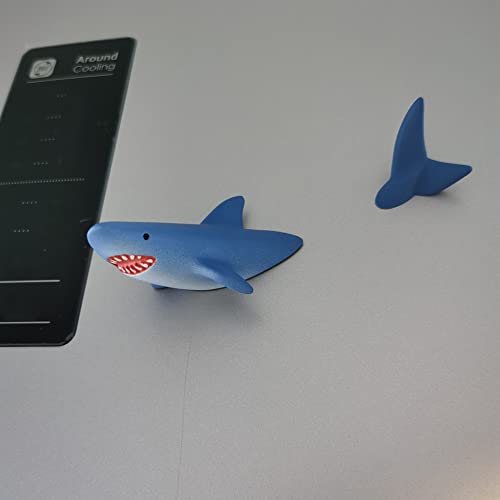Imanes decorativos de animales marinos en resina para nevera miniatura 4