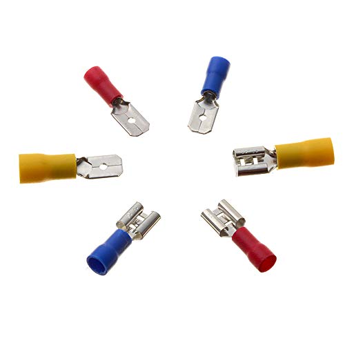 SLPB 280PCS Diversos Conec s Elétricos Isolados Terminais de Fio Crimpagem com Ca a de Armazenamento