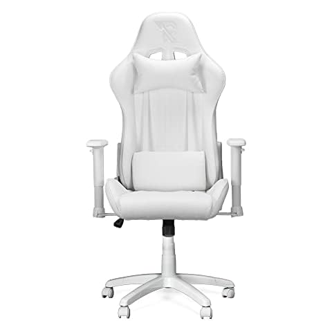 Ranqer Felix Gaming Stuhl - Professioneller Gaming-Sessel - Ergonomischer Gaming Stuhl - 2D-Armlehnen - 180° verstellbare Rückenlehne mit Kissen Cover