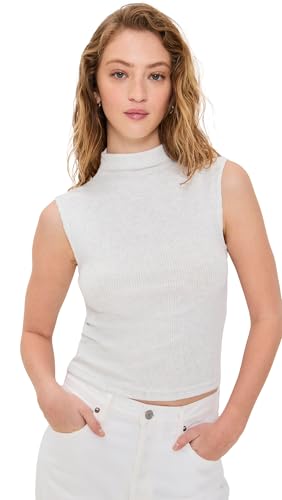 perfectwhitetee Women's Elyse Sweater Rib Tank