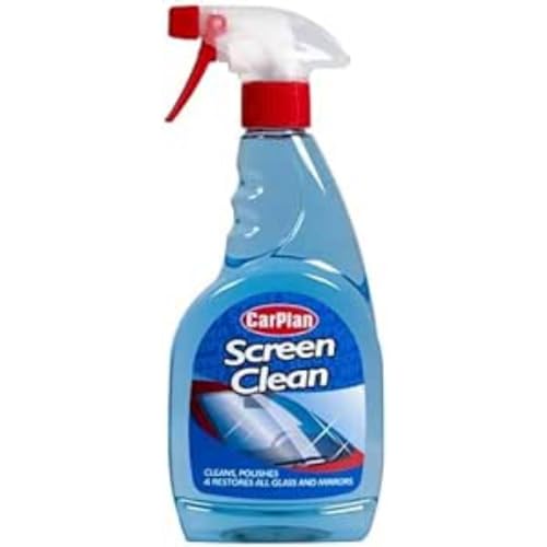 CarPlan SCT750 Cleaning Glass Screen Clean, Blue, 500ml,label may vary