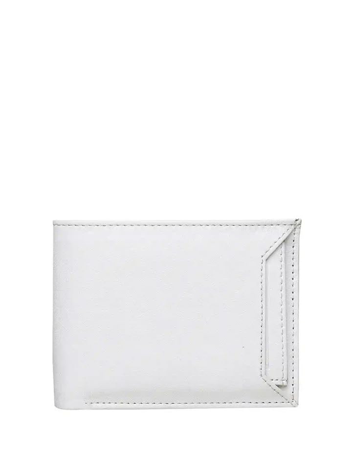 Image of SAMTROH Pu Leather Wallet for Men, White