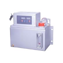 110v 6L Lubrication Pump, Automatic Lubrication, Gear Pump, Digital Control, Lubricating Oil Pump for CNC Machine Tools, with a Pressure Gauge and Made of Aluminum