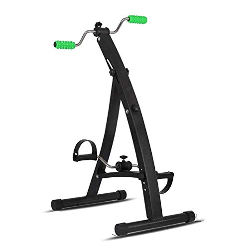 CQIKRWGWS Bicicleta estática de Pedales para la Familia, máquina de Ejercicio con Pedales Ajustable