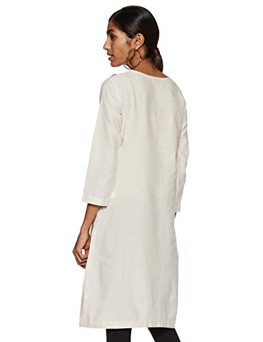 Image of BIBA Women's Rayon Straight Kurta