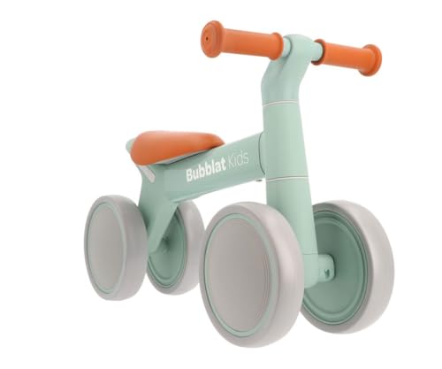 Bubblat Kids Bicicleta sin Pedales para Niños de 1 Año en Adelante | Correpasillos de Equilibrio Infantil para Desarrollo Motor en Bebés de 12 a 36 Meses, Juguete Sage