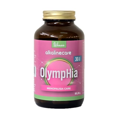 OlympHia – Suplemento Natural para la Menopausia con Ashwagandha y 27 Ingredientes Activos | Alivio de Sofocos, Equilibrio Hormonal y Bienestar Femenino | 120 Cápsulas