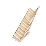 Escalier pour mini-maison – avec son design unique et chic, cet escalier donnera à votre mini-maison une plus chaleureuse et moderne. modèle de meuble miniature
