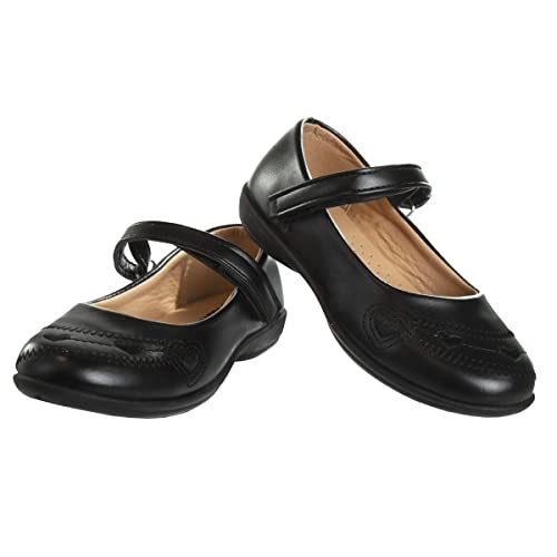 Josmo Girls' Mary Jane Flats School Uniform Shoes (Toddler-Big Kid)