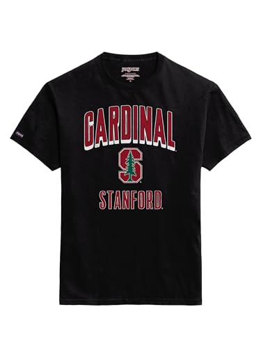 Image of JanSport NCAA Officially Licensed Campus Short Sleeve T Shirt for Men, Soft & Breathable Pre-Shrunk Cotton Crewneck T Shirt