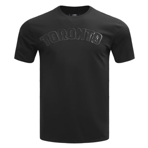 Camiseta NHL para hombre en color negro de algodón de manga corta talla S