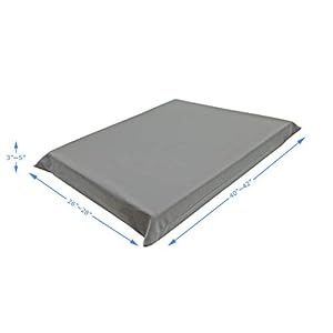 Waterproof-Soft-and-Durable-Gray-Elastic-Machine-Washable-Large-Size-Dog-Bed-Cover-44x31 - Cucciolini Doodles   Waterproof-Soft-and-Durable-Gray-Elastic-Machine-Washable-Large-Size-Dog-Bed-Cover-44x31