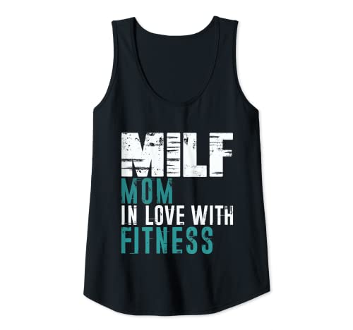 Mujer MILF Mom Fitness - Camiseta de regalo Camiseta sin Mangas