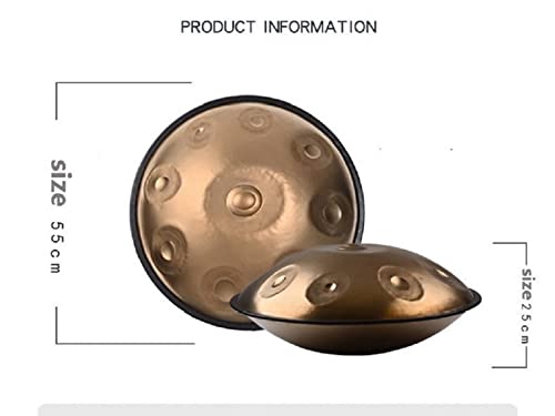 Tambor Handpan de 9 tonos con mochila y soporte miniatura 3