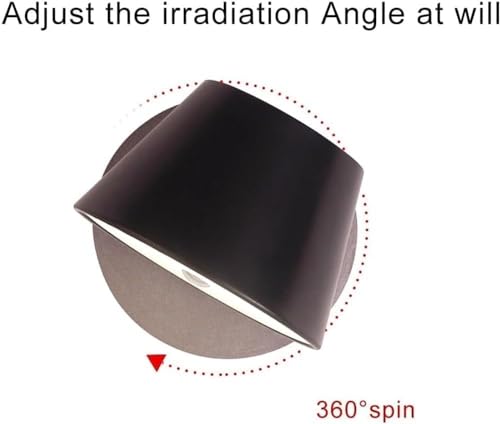 Aplique de pared ajustable H3TF5J mini para lectura de metal 3
