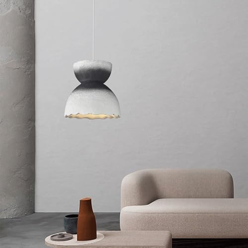 Lustre plafond suspendu réglable fleur rétro pour éclairage tamisé - 5