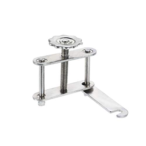 uxcell flow control tubing clamps adjustable swivel screw compressor hose clamp for lab 5pcs
