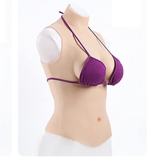 Faux seins silicone pour travestissement et cosplay Halloween