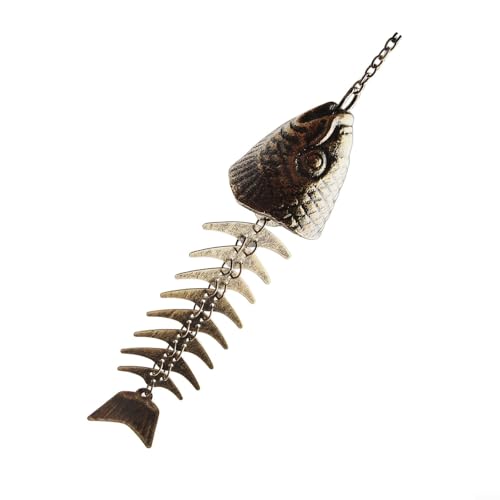 Metall-Fisch-Windspiel für den Außenbereich, mit...