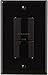 Cooper Wiring Devices OS106D1-BK 600W PIR Occupancy Sensor Dimmer Switch - Black