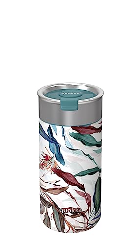 Quokka VASO CAFE TERMICO ACERO INOXIDABLE BOOST BOUQUET 400 ML