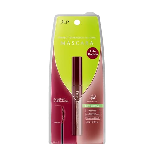 Mascara pour boucles D-UP Perfect Extension brun rubis volume durable