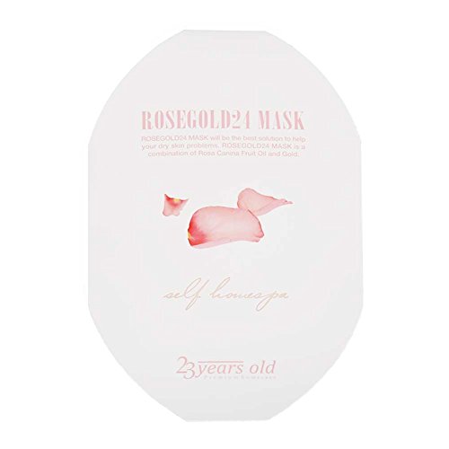 23 Years Old Rosegold 24 Mask - moisturizing rose scented sheet mask (1.36 oz) (1 sheet)