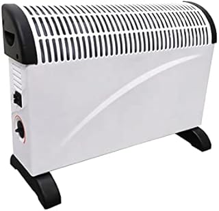 Arctic Hayes 2KW Portable Convector Heater, 3 Heat Settings, Adjustable Thermostat, Overheat and Frost Watch Protection, for Home, Garage, Workshop and more, White, 998730