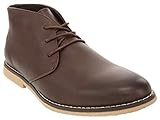LONDON FOG Mens Broadstreet Chukka Boot Brown 13 M US