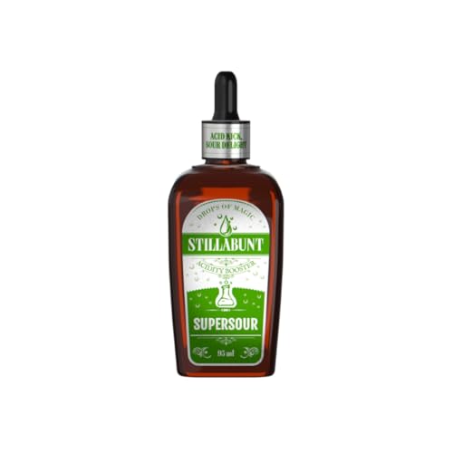 Stillabunt Supersour Glass Dropper Extra - Botella de cristal de 95 ml