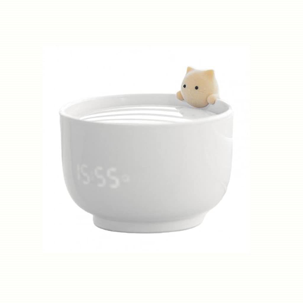 Alarm Clock Alarm Clocks Cartoon Cat Cup Shape Night Lights Clock USB Powered Cats Teacup ABS LED Night