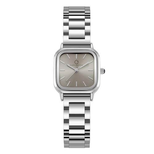 Image of Carlington Diva Series Analog Women Wrist Watches with Stainless Steel Chain Strap Fashion Watches for Ladies - CT 112