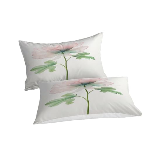 Housse de couette 200x200 cm pour lit double cocooning en microfibre