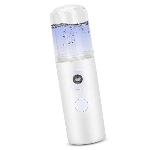 ミストフェイシャルミスト12×5×5フェイシャルミスト噴霧器深い保湿ポータブルUSBフェイス蒸しスキンケア加湿器フェイス保湿ミストフェイシャルミスト