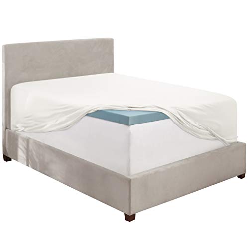 Image of Clara Clark Premier 1800 Collection Single Fitted Sheet, Twin, White