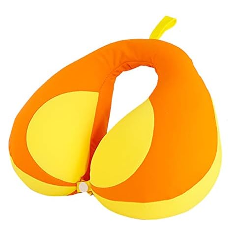 XINCHIA Kids Neck Travel Pillow, 360° Adjustable Neck Chin Support U Shaped Cushion for Comfort Super Soft and Comfortable Neck Support Cushion Travel Rest Pillow Cushion Gifts for Toddler Child Kids Cover