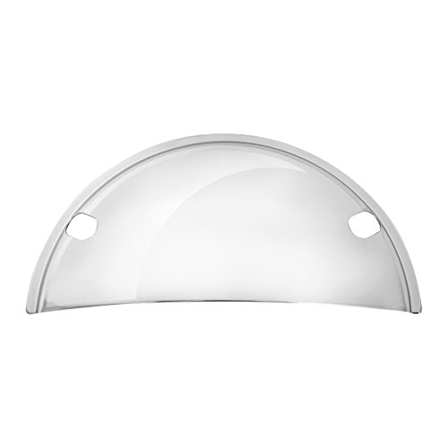 KNS Accessories 70530 Headlight Cover (5 3/4" Chrome Half Moon )