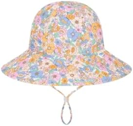 Millymook Girls Multicolored Reversible Floppy HAT Meadow Size 5+ Years 21 INCHES