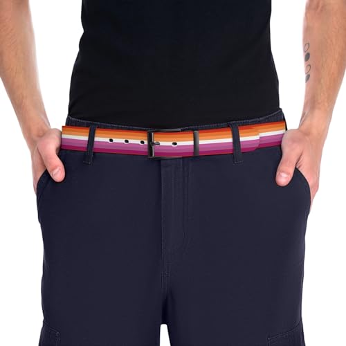 Lesbian Pride Flag Belt3