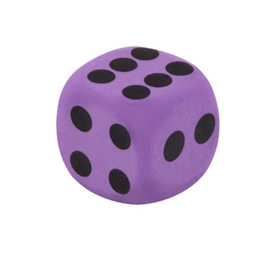 Dados Gigantes De Espuma - Grandes Dados Gigantes De Espuma Para Juego De Pelota | Grandes Bloques Cuadrados Coloridos Surtidos Reutilizables | Dados Portátiles Gigantes Especializados Para Aula