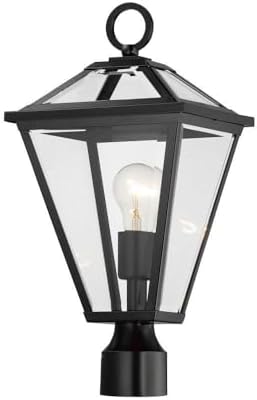 Maxim Prism - 1 Light Outdoor Post Lantern-14.25 Inches Tall and 14 Inches Wide