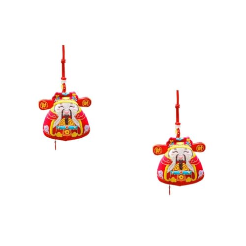 VALICLUD 2pièces Sachet Scenté Feng Shui Style Chinois Pendentif Bénédiction Pour Décoration Voiture Traditionnel Pour Fêtes Chinoises Et Événements Spéciaux