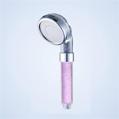 TANKUAI Cabeza de Ducha de Lluvia, Cabezal de Ducha con Filtro, Vitamina C, Cuidado de la Piel, Fragancia de limón, Lavanda y Rosa, Cabezal de Ducha con Aroma de Alta presión for baño(A)