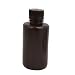 New Lon0167 75mm Dia Featured 175mm Height 500ml reliable efficacy HDPE Plastic Rectangle Small Mouth Bottle Brown(id:2c7 6f 71 6cd)