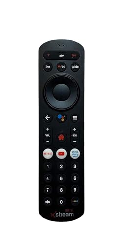 Image of Remote Compatible for Airtel Xstream Set Top Box - Without Voice - with Hotkeys (Netflix, YouTube and Prime Video) (NONVOICE)